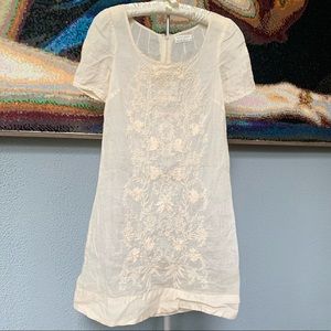 Vintage dress material like organza